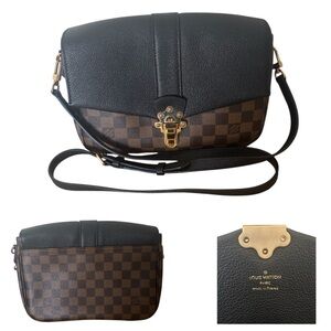 Louis Vuitton Damier Ebene Clapton Crossbody